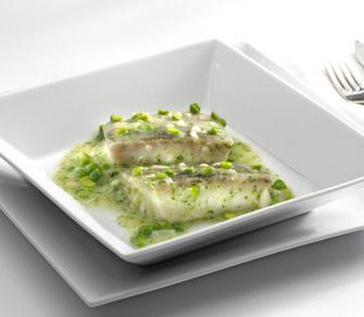 Abadejo en salsa verde