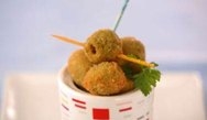 Aceitunas rellenas fritas