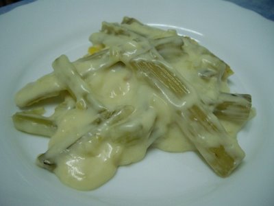 Acelgas con bechamel