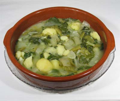 Acelgas con patatas