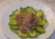 Aguacate en vinagreta