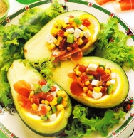 Aguacate multicolor