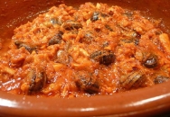 Ajoarriero con caracoles