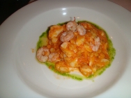 Ajoarriero de gambas