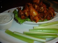 Alas de pollo con picante