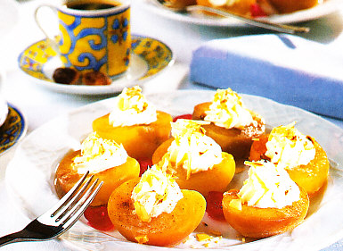 Albaricoques a la canela