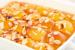 Albaricoques gratinados