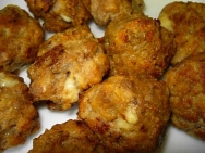 Albondigas con queso