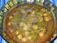 Albóndigas con salsa de apio