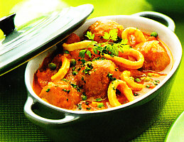Albóndigas con sepia