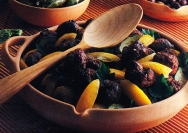 Albóndigas de carne al limón confitado