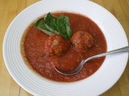 Albóndigas de carne y espinacas