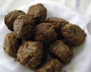 Albóndigas de lentejas al queso
