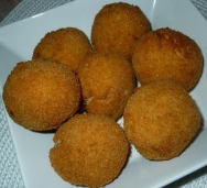 Albondigas de patata y carne