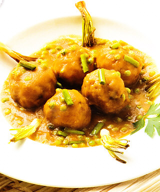 Albóndigas de pavo en salsa