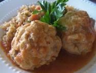Albóndigas de pescado y camarón