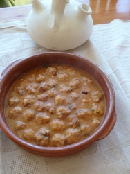 Albóndigas de pulpo