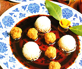 Albóndigas en salsa de soja