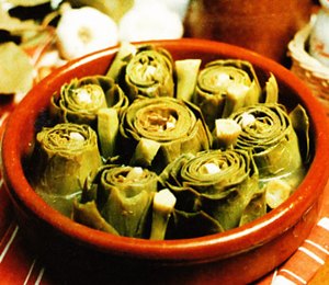 Alcachofas a la andaluza