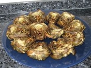 Alcachofas al microondas
