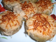 Alcachofas con bechamel