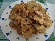 Alcachofas en tempura