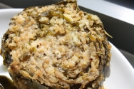 Alcachofas rellenas de picadillo