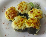 Alcachofas rellenas de queso