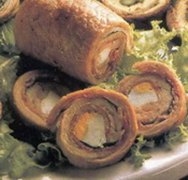 Aleta de ternera gallega rellena de gambas