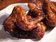 Alitas de pollo sabrosas