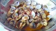 Almejas a la cataplana