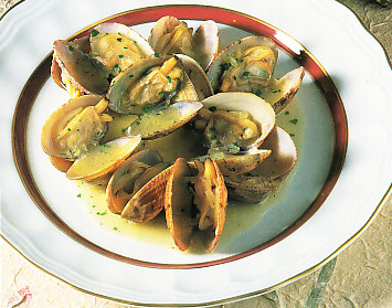 Almejas a la marinera