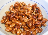Almendras caramelizadas