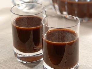 Almibar de chocolate