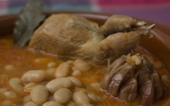 Alubias con codornices
