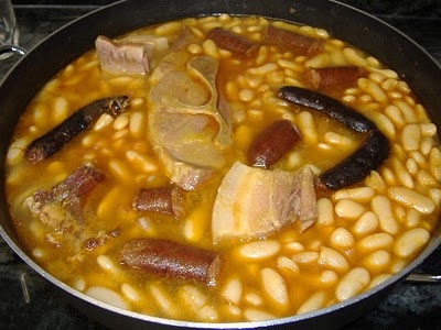 Alubias con oreja