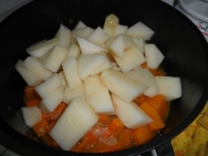 Añadimos el melón