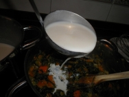 Añadir un poco de bechamel