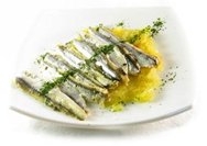 Anchoas a la sidra