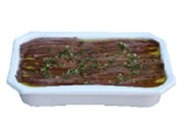 Anchoas enlatadas a la vinagreta