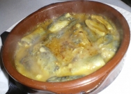 Anguila en salsa