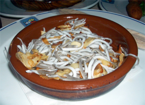 Angulas a la bilbaina