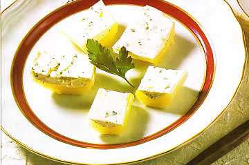 Apio con queso
