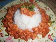 Arroz a la bolognesa