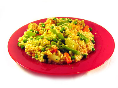Arroz a la jardinera