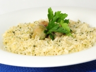 Arroz a las finas hierbas del pirineo aragonés