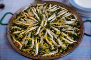 Arroz con boquerones