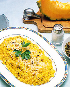 Arroz con calabaza