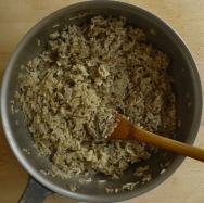 Arroz con champiñones