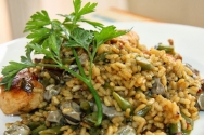 Arroz con conejo al curry